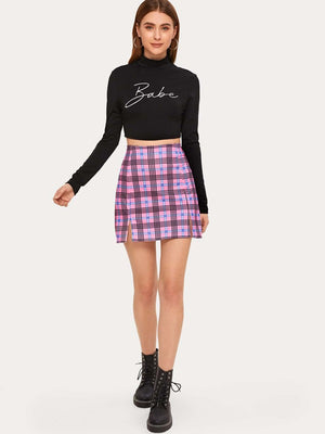 Cotton Candy Mini Skirt
